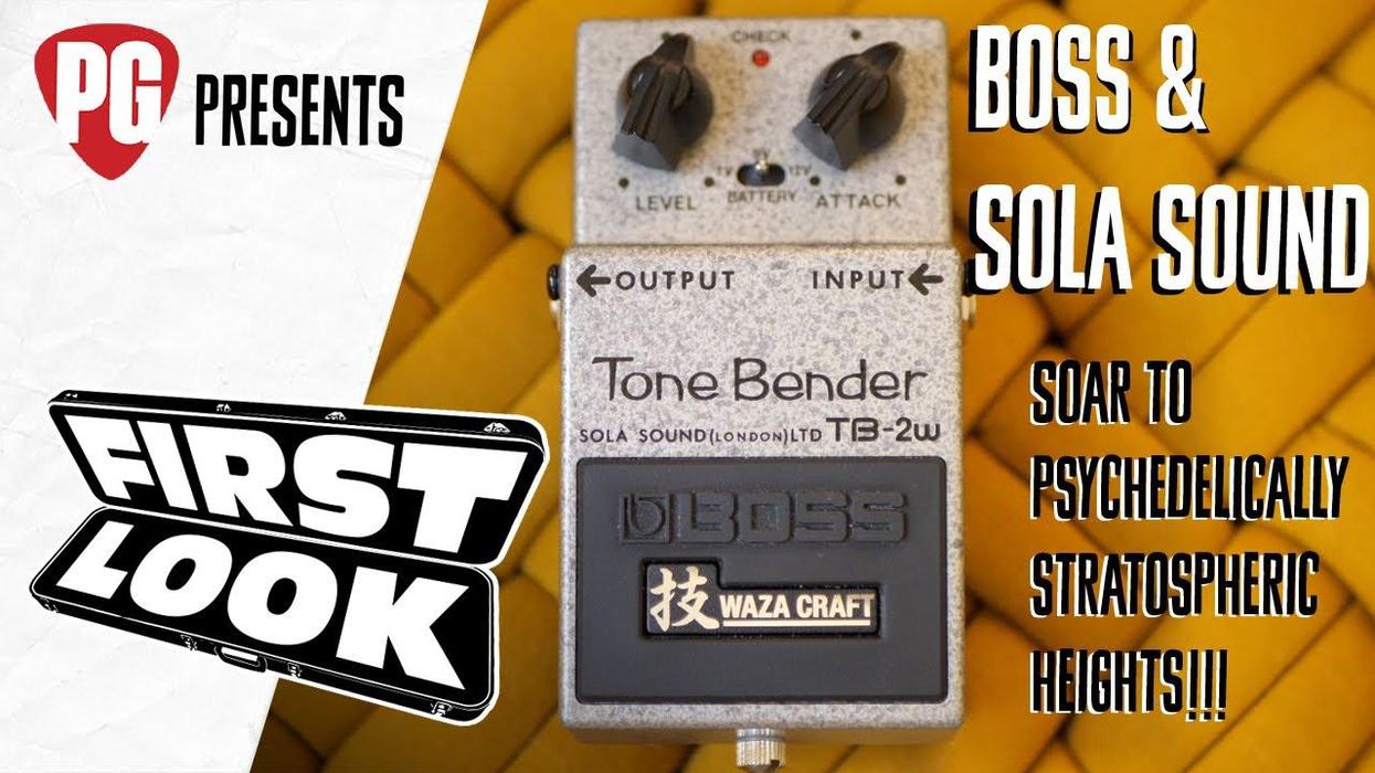 First Look: Boss TB-2W Tone Bender