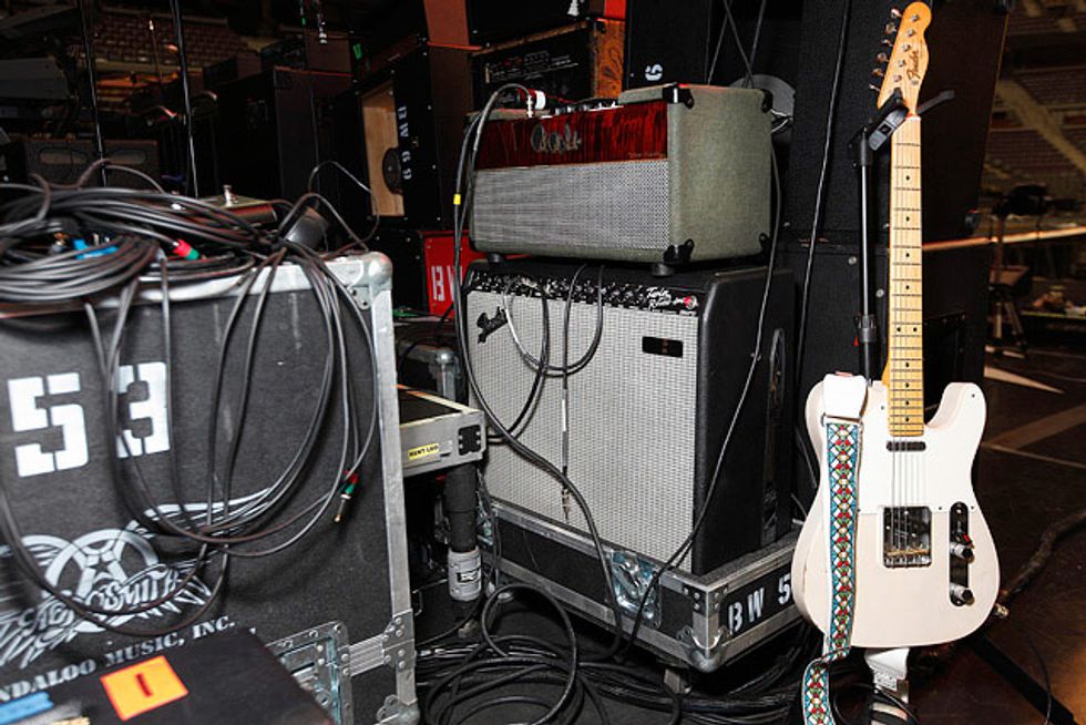 Brad Whitford's Amps