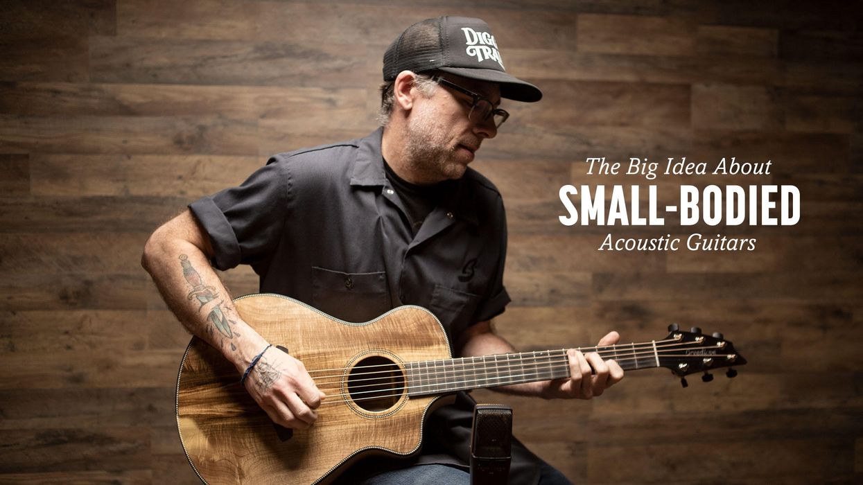 Breedlove small-bodied acoustic guitars