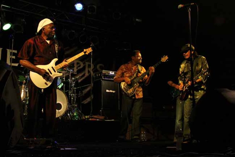 Buddy Guy, Gary Grainger & Carlos Santana