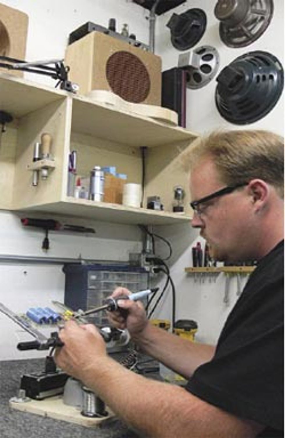 Building on Tradition: an introduction to Trevor Byers and his amps