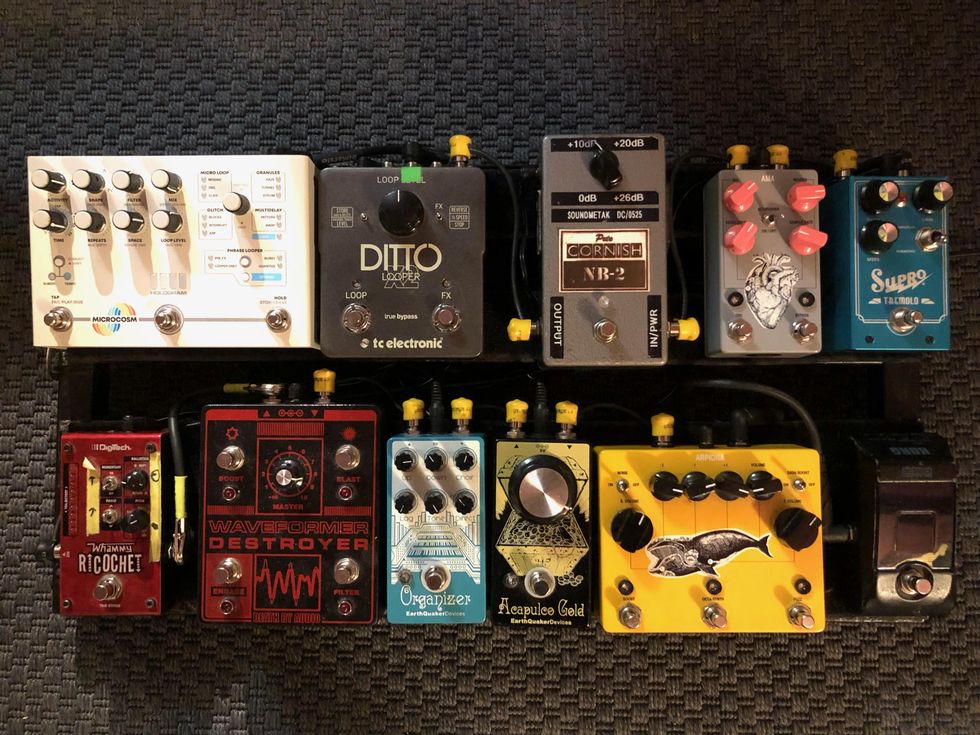 Bunuel Xabier Iriondo's pedalboard