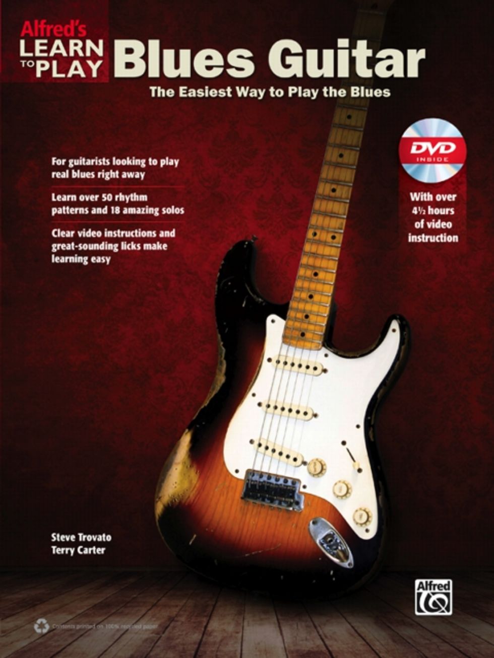 Alfred Releases "Learn to Play Blues Guitar" Book and DVD