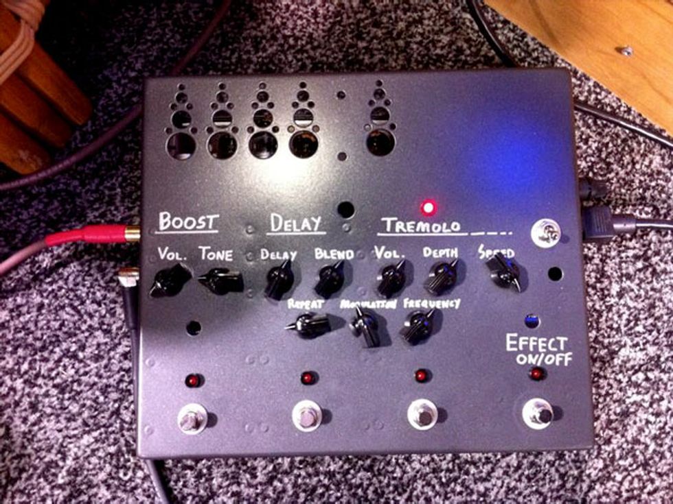 Carr Tube Multi Pedal AnalogDelay/Boost/Vibrato