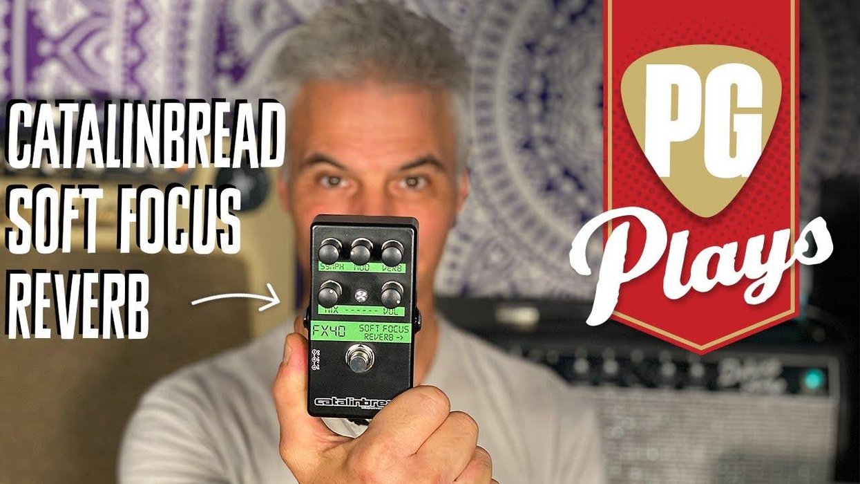 Catalinbread Soft Focus Reverb Pedal Demo - Premier Guitar