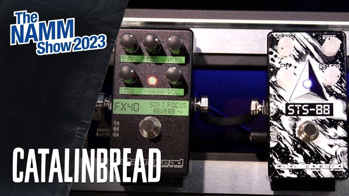 Catalinbread STS-88 Flanger/Reverb & Soft Focus FX40 Reverb Demos | NAMM 2023