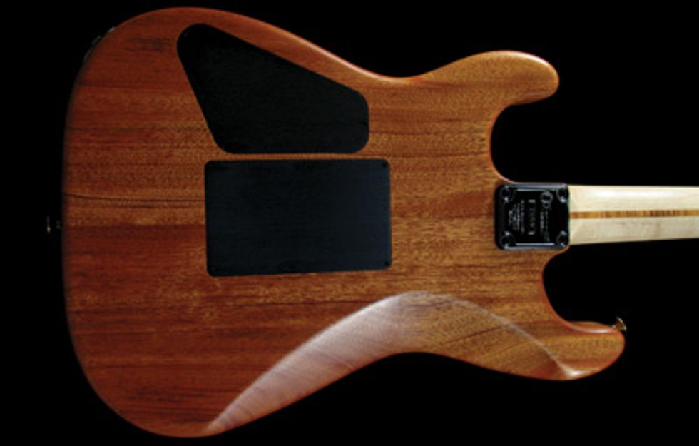 Charvel San Dimas Mahogany Back