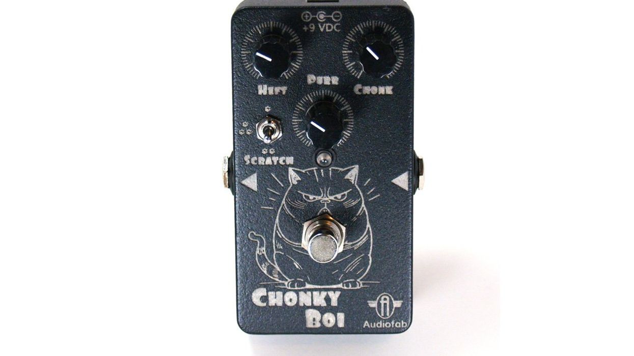 Audiofab Introduces Chonky Boi and Elektra Amanto Pedals