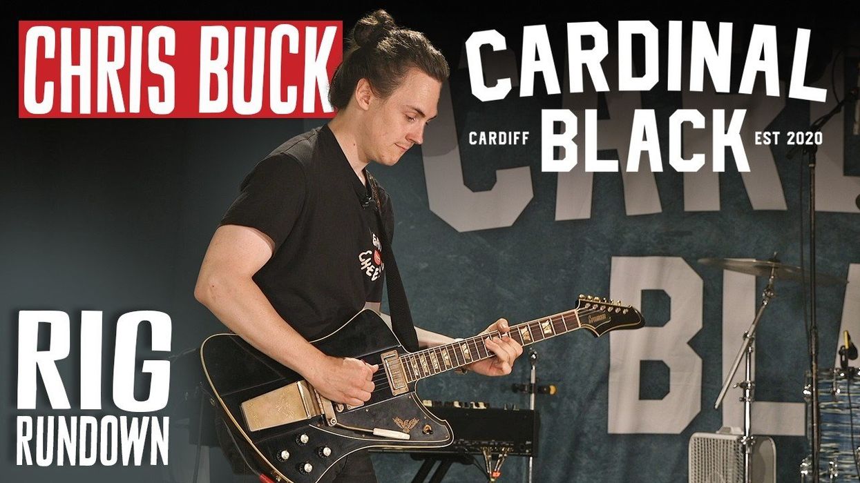 Explore Chris Buck’s Cardinal Black Gear Setup - Premier Guitar