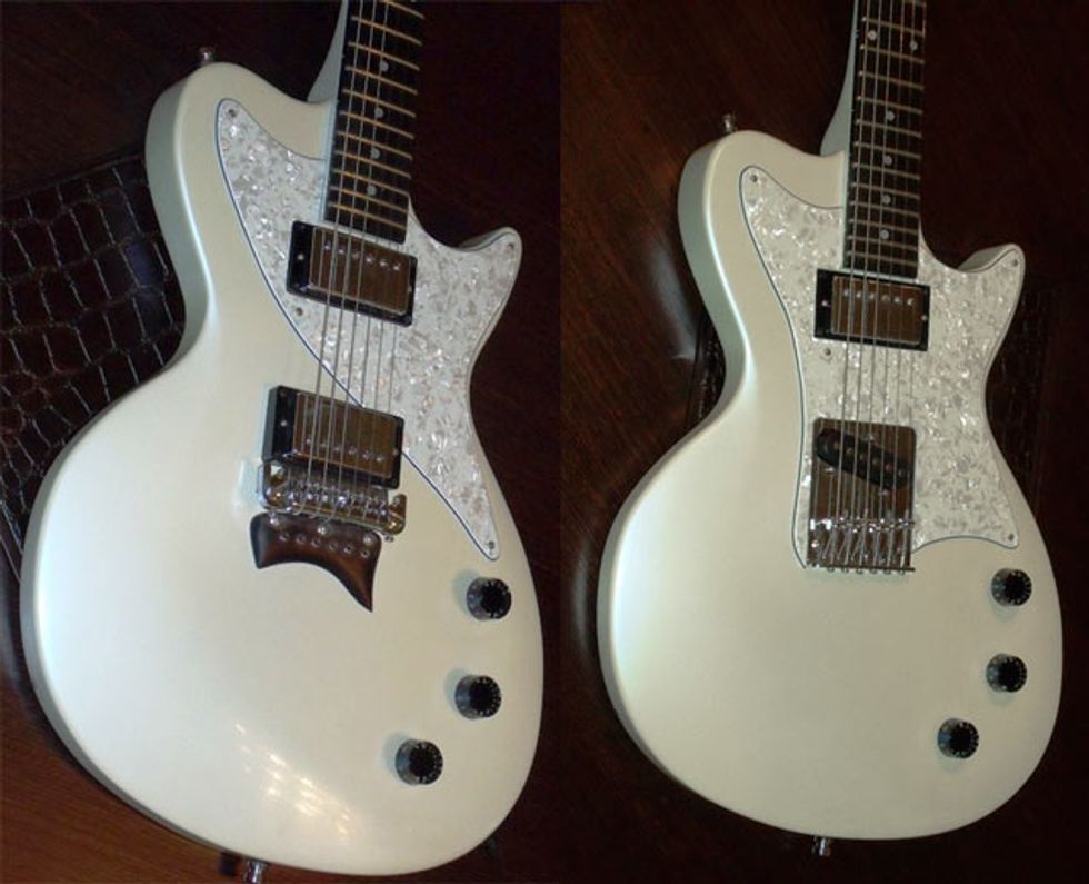 Christos Zervas' Custom MKM Guitar