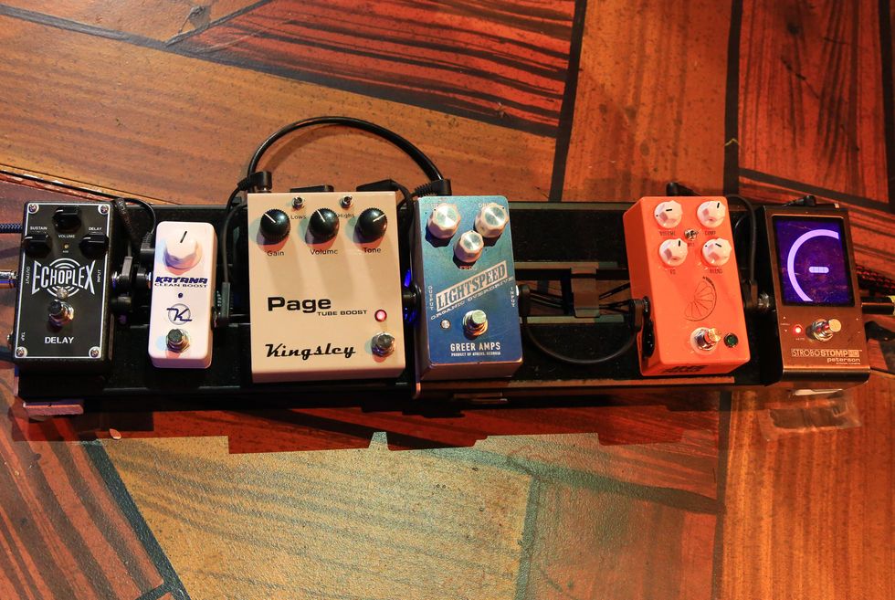 CJ Cain\u2019s (Electric) Pedalboard