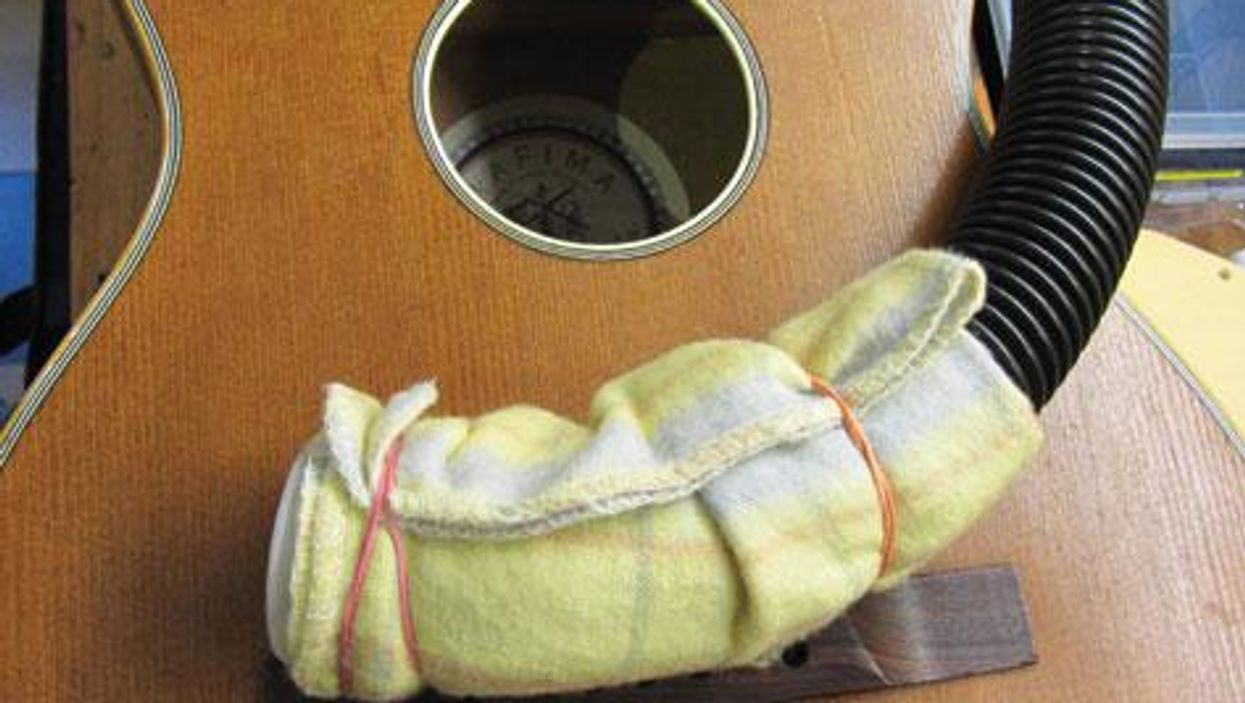 Cleaning Acoustic Guitar
