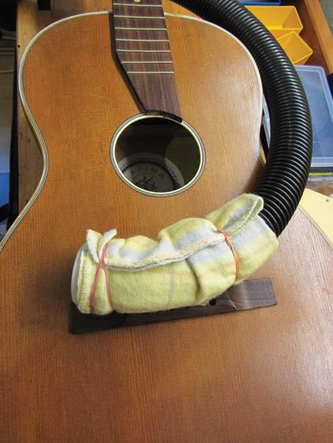 Cleaning Acoustic Guitar