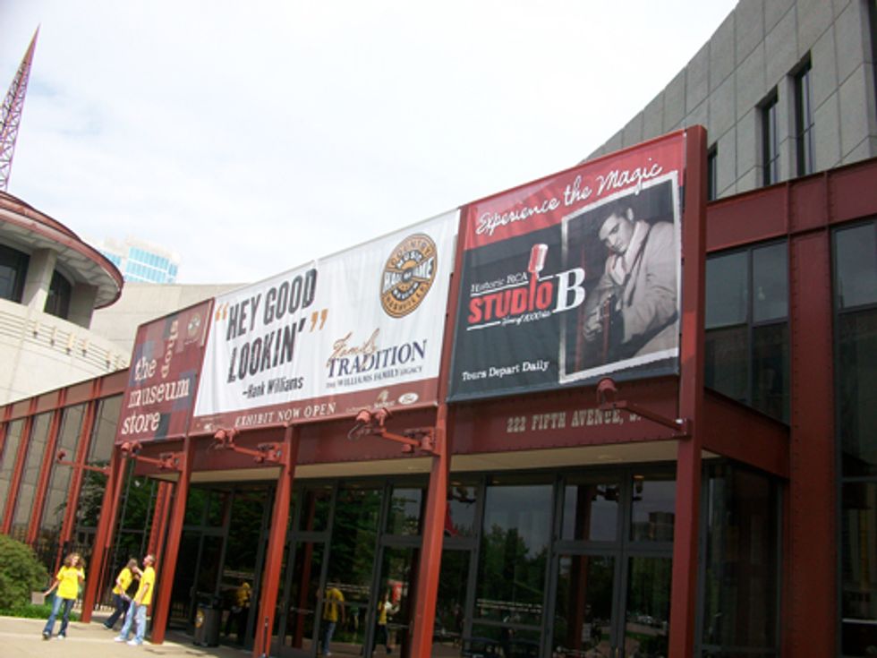 Country Music Hall of Fame and Museum Entrance