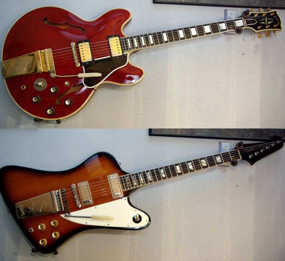 Craig Karr - 1964 Gibson ES-355 TDSV and 1963 Gibson Firebird V