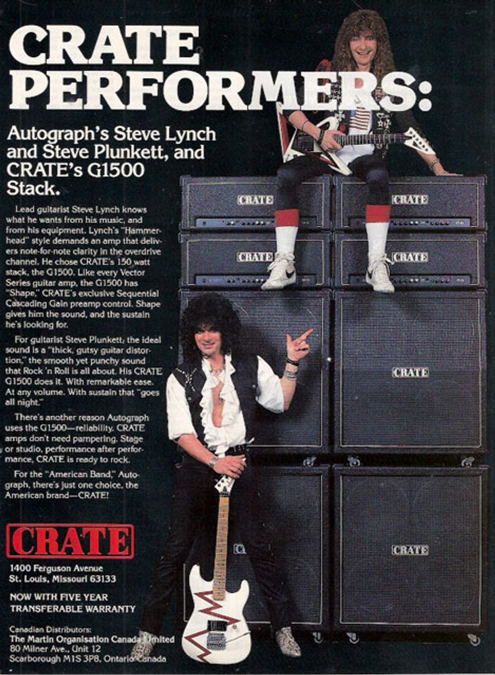 Crate G1500 Stack