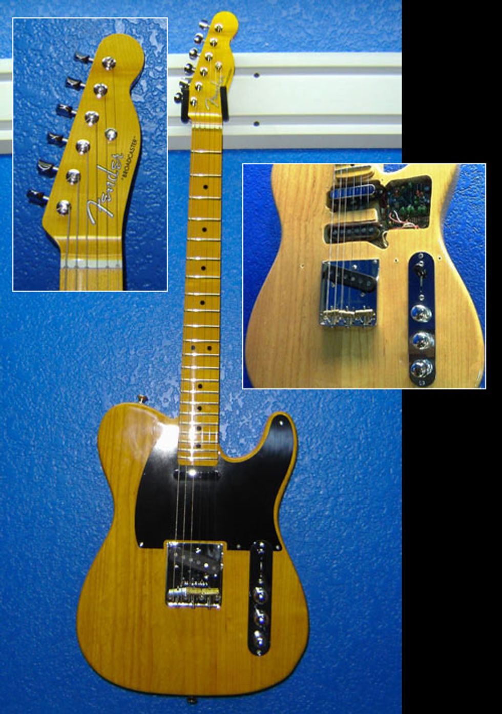 Custom-Builder Tele-Style Broadcaster
