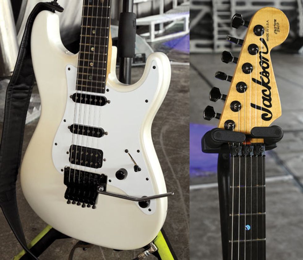 Custom Jackson - Adrian Smith (closeup)