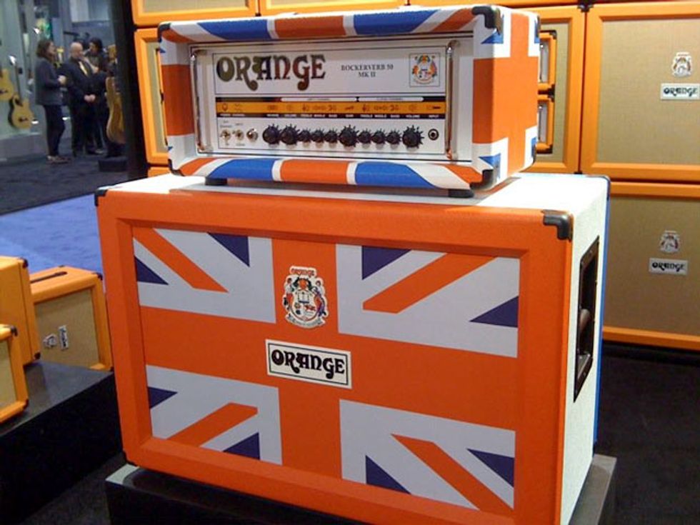 Custom Orange Rockerverb 50 Mk II