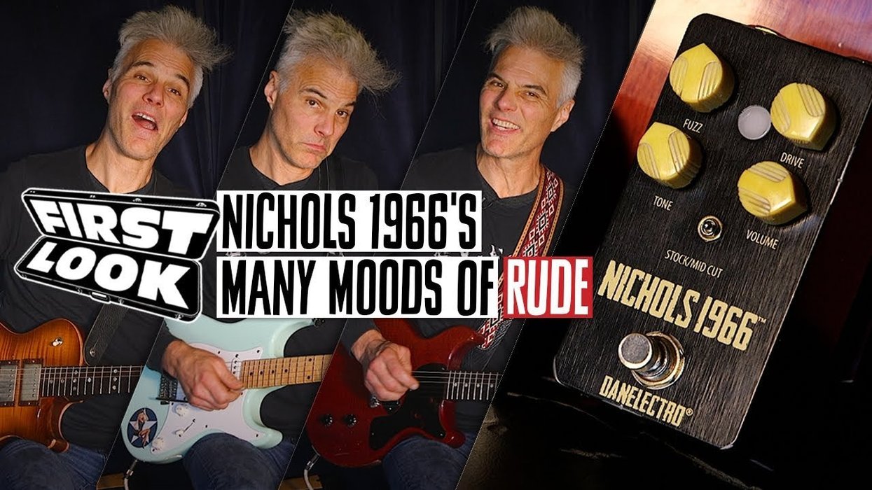 Discover the Magic: Danelectro Nichols 1966 Fuzz First Look - Premier ...