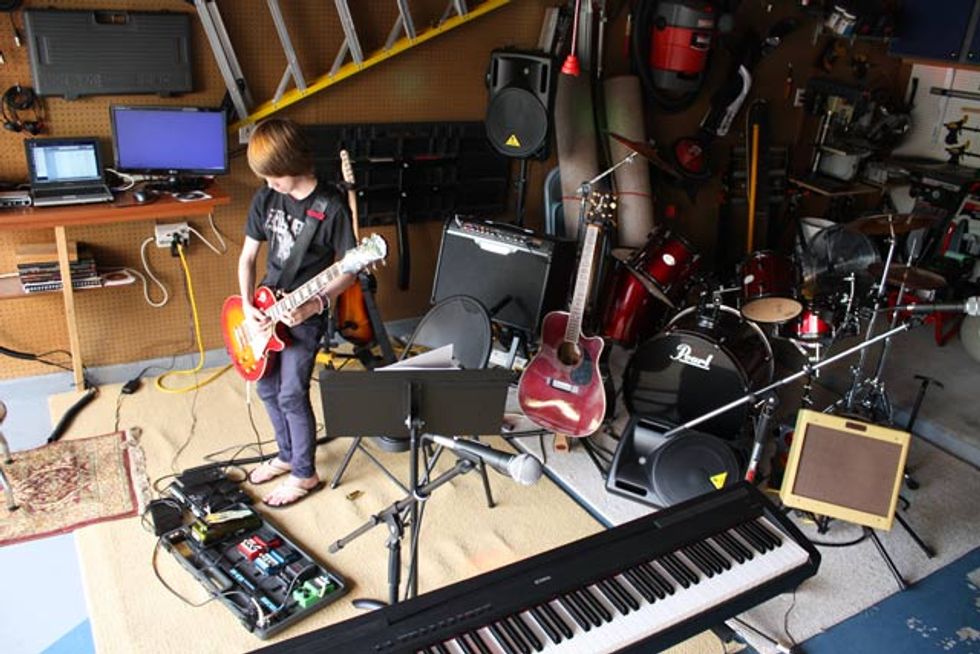 Daniel Kerwood's Rehearsal Garage