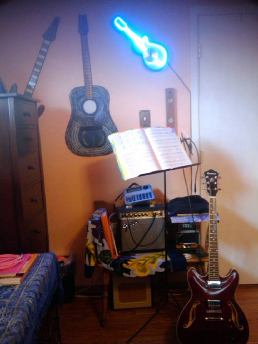 Daren Whitehorn's Practice Space