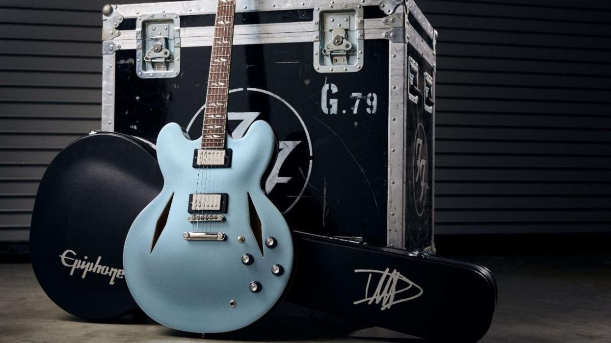 Dave Grohl and Epiphone Unveil the Dave Grohl DG-335