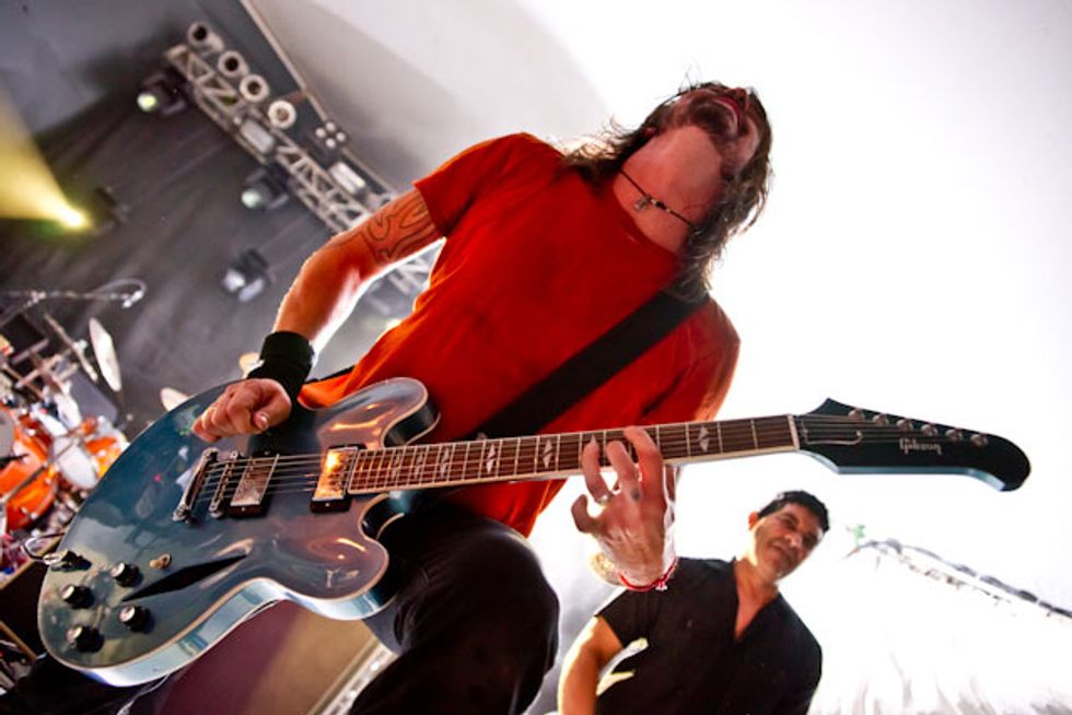 Dave Grohl of the Foo Fighters