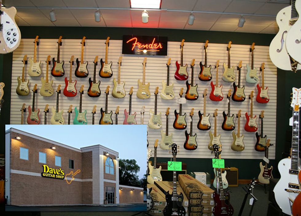 Daveуs Guitar Shop п LaCrosse, WI