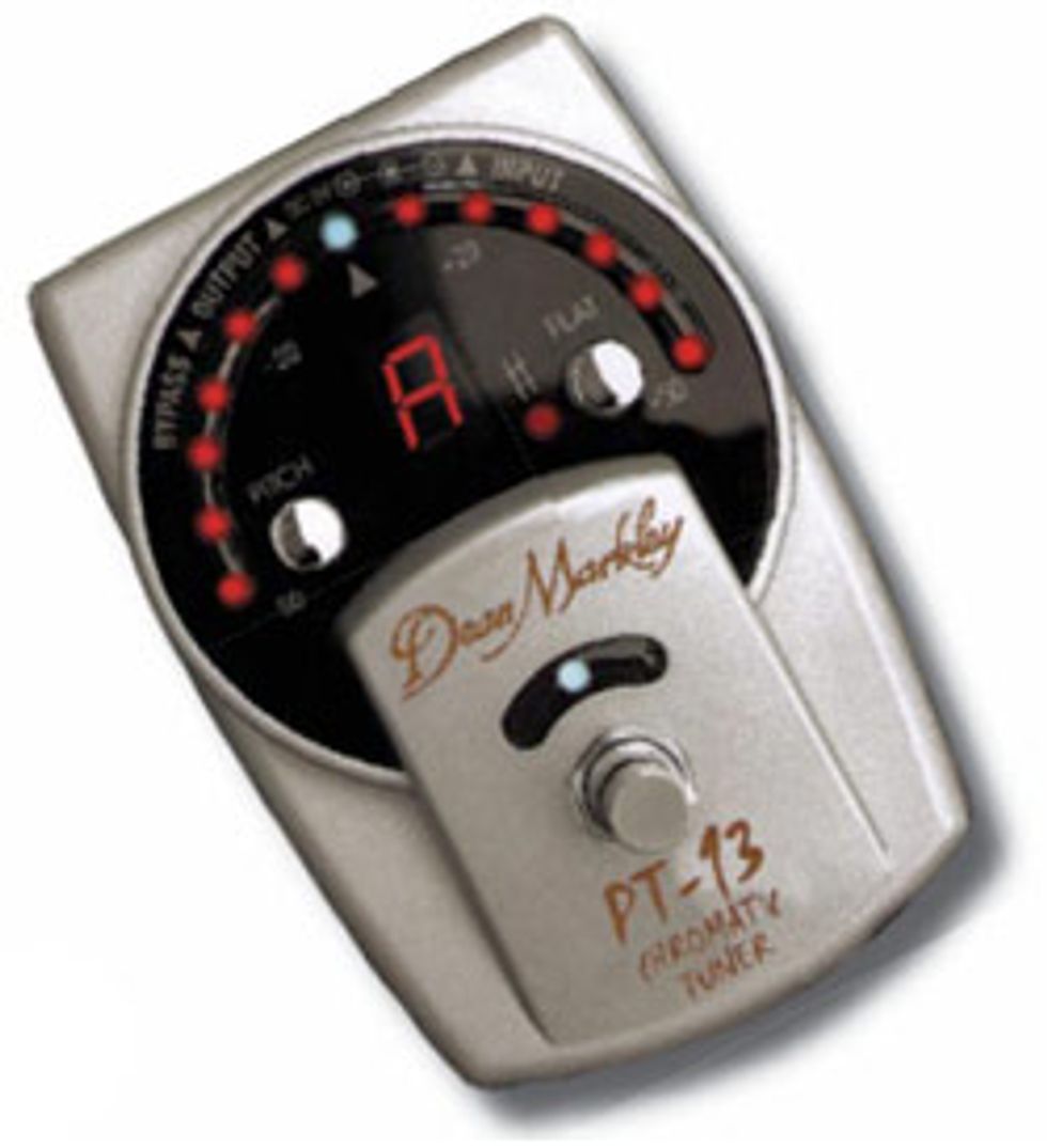 Dean Markley PT-13 Chromatic Pedal Tuner