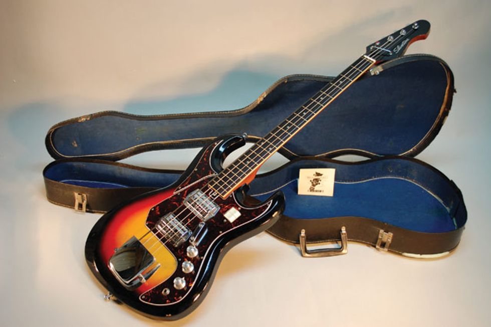 December: 1969 Silvertone 1490 Bass