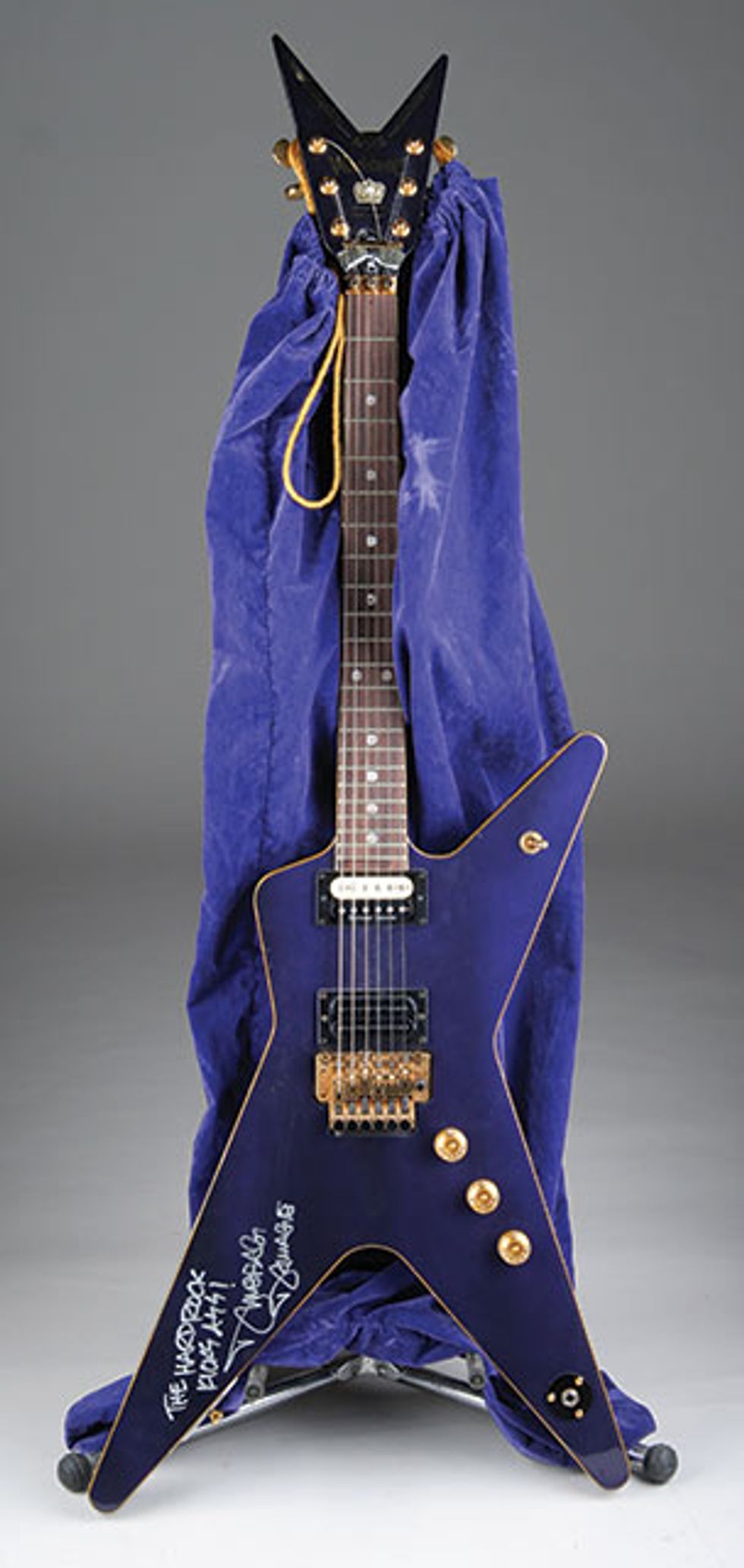 December: Darrell Dimebag Abbott's Washburn Dime 3 Crown Royal