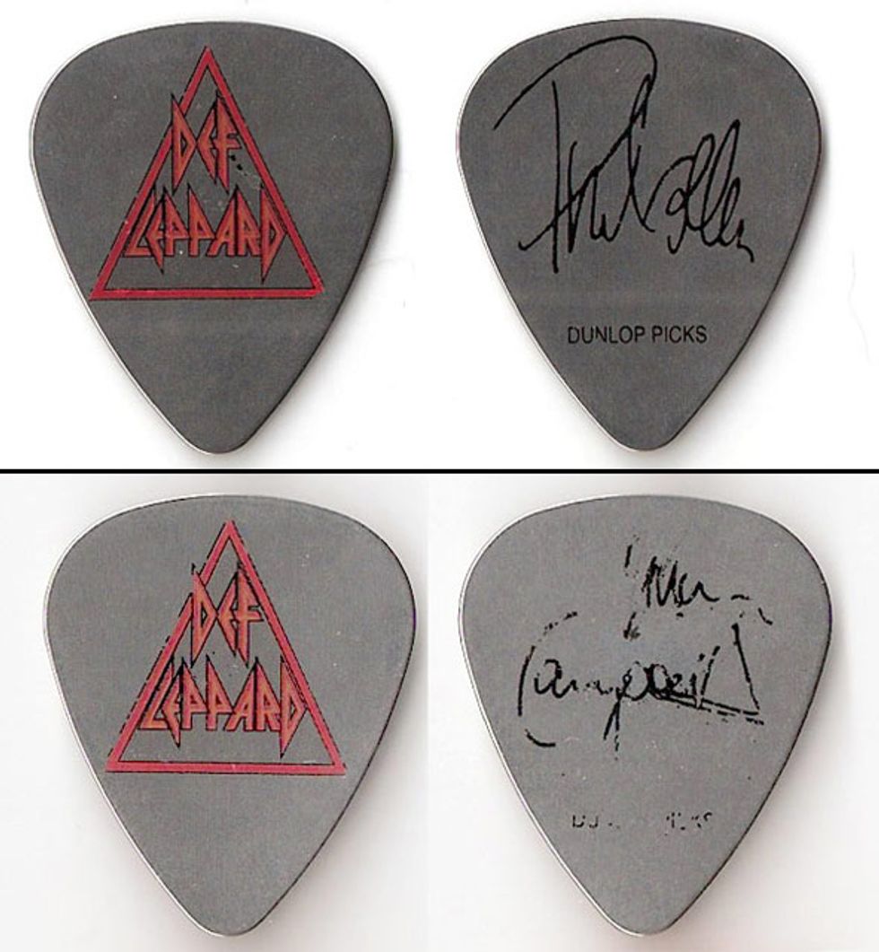 Def Leppard's Phil Collen and Vivian Campbell