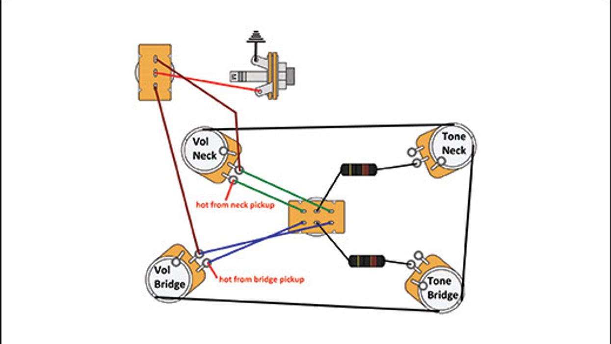 Mod Garage: Switchable Modern-Retro Les Paul Wiring