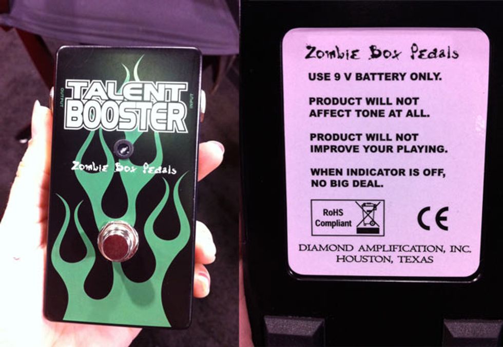 Diamond Amps Talent Booster Pedal