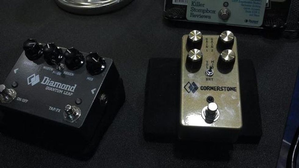 Diamond Cornerstone and Quantum Leap