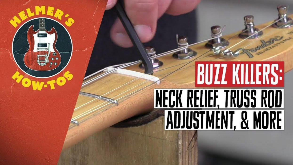 DIY: How to Adjust Your Guitar's Neck Relief & Truss Rod—Plus, Fix Your Action | Helmer’s How-Tos