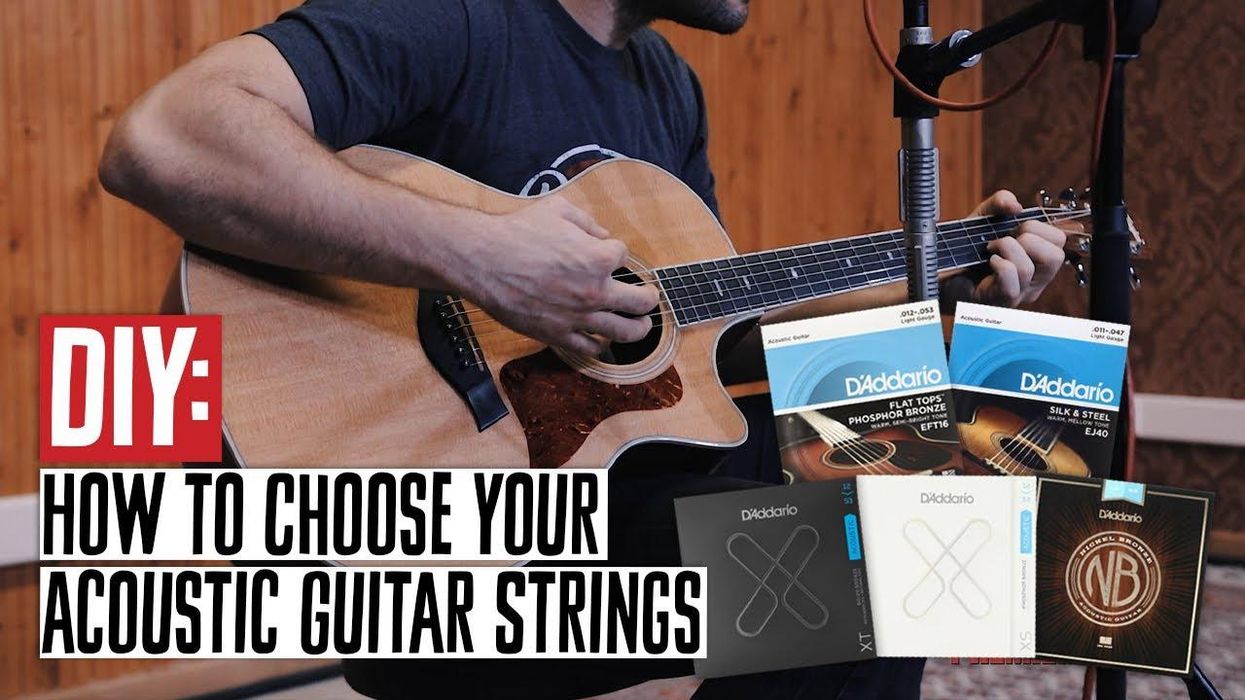 DIY: How to Choose Acoustic Guitar Strings