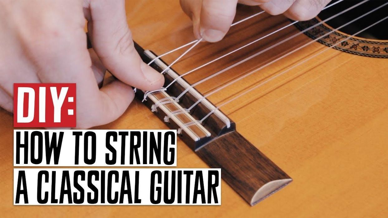 DIY: How to String a Classical Guitar