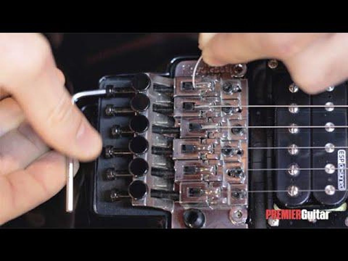 DIY: How to String a Floyd Rose