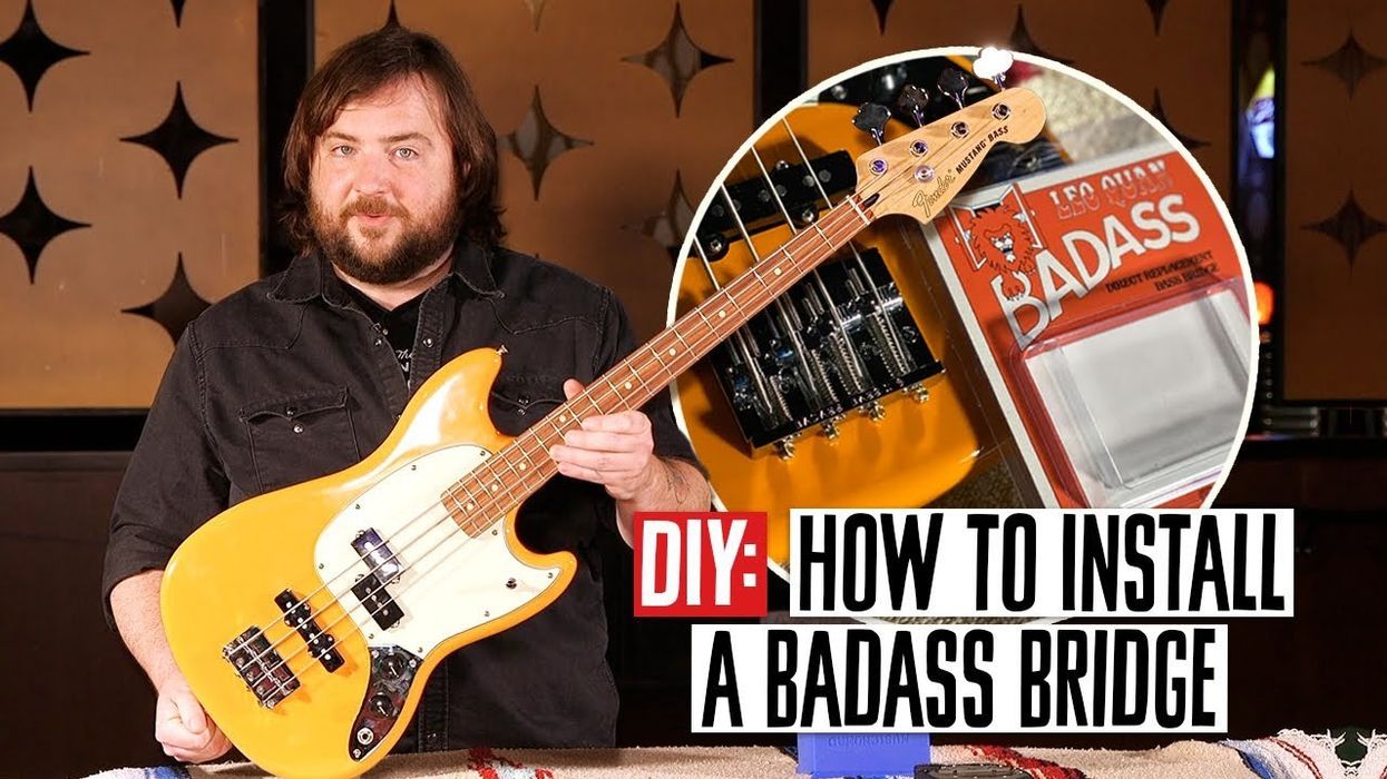 DIY: How To Install a Badass Bridge on a Bass