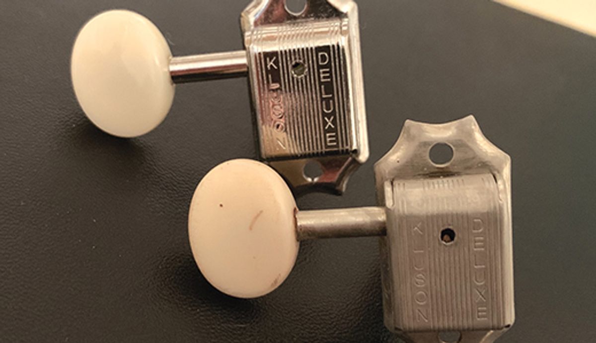 DIY Relic’ing Tuners, Part 2