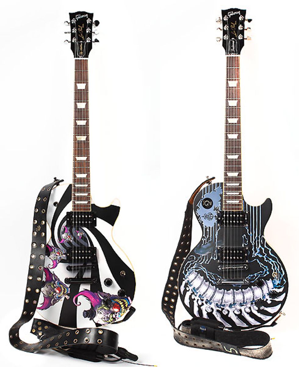 DJ Ashba's Custom Les Pauls
