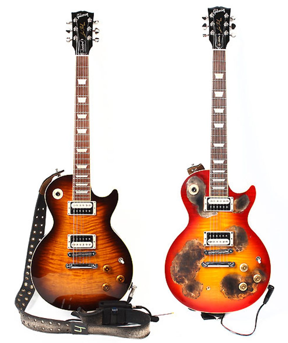 DJ Ashba's Custom Les Pauls