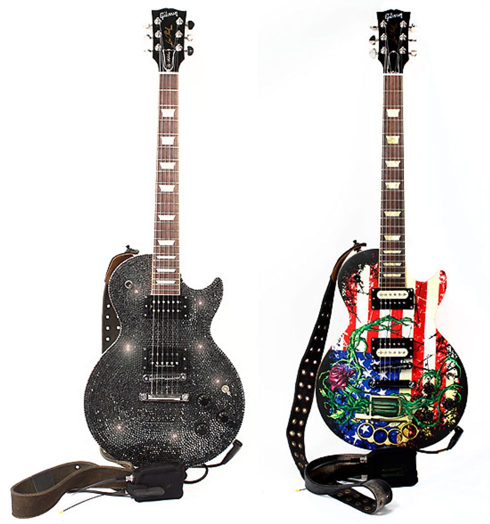 DJ Ashba's Custom Les Pauls