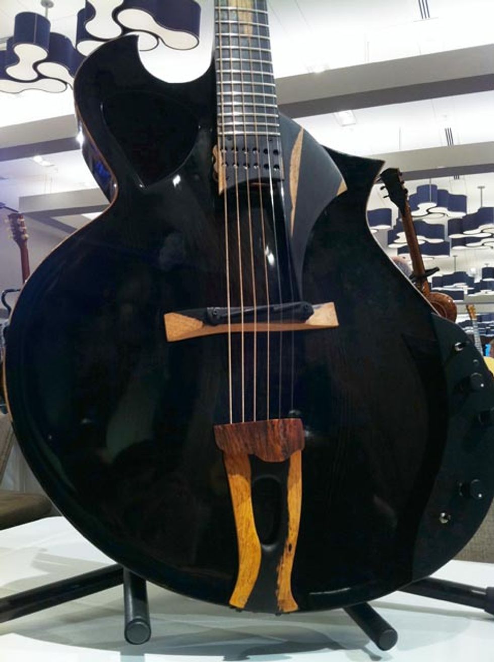 Dmitri Tenev Double Cutaway Thinline Archtop
