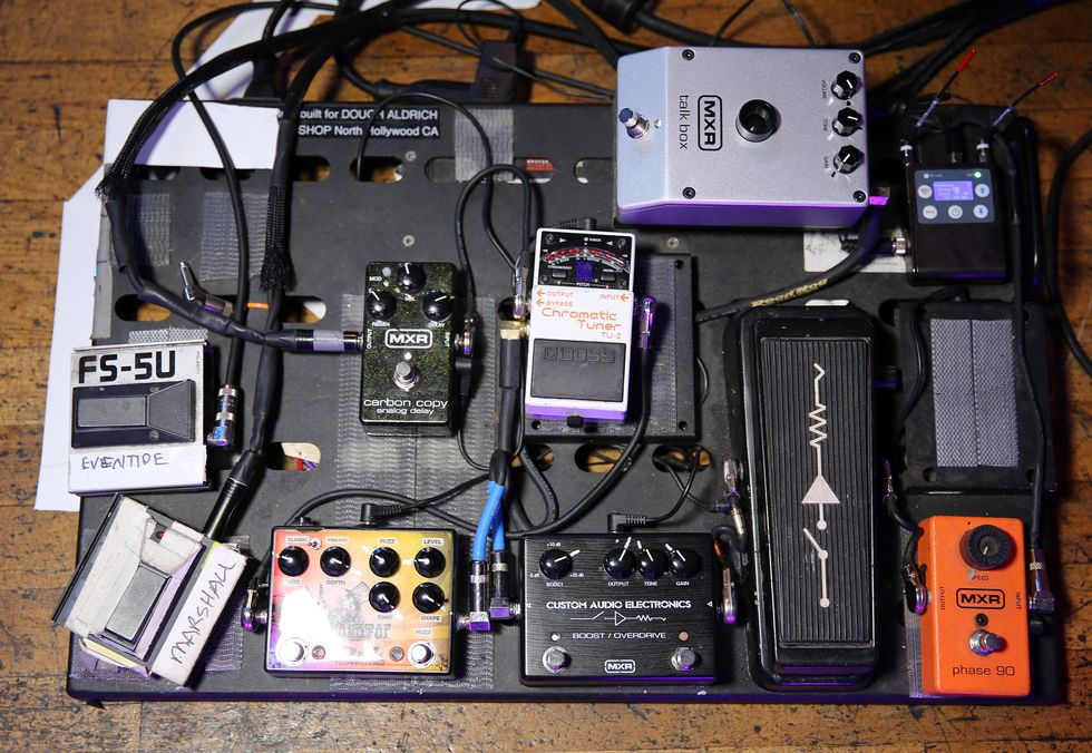 doug aldrich pedalboard