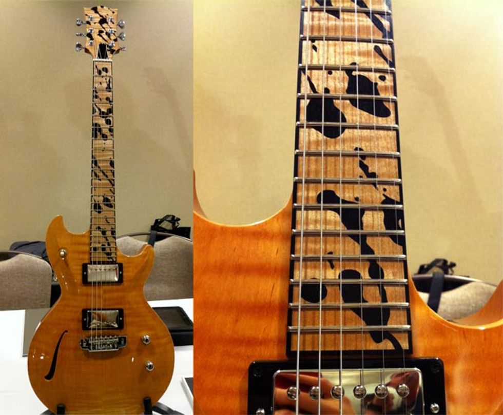 Dudley Custom Guitars Paint Splatter