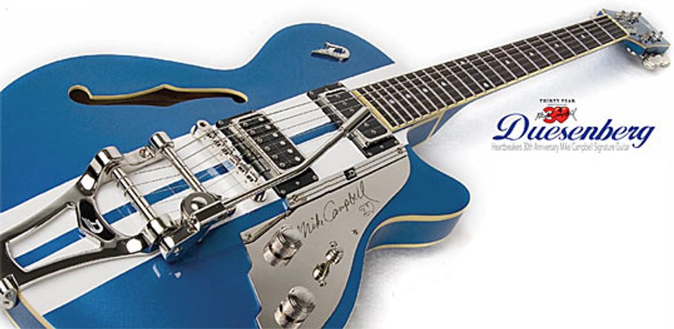 Duesenberg Heartbreakers 30th Anniversary Mike Campbell Signature Guitar