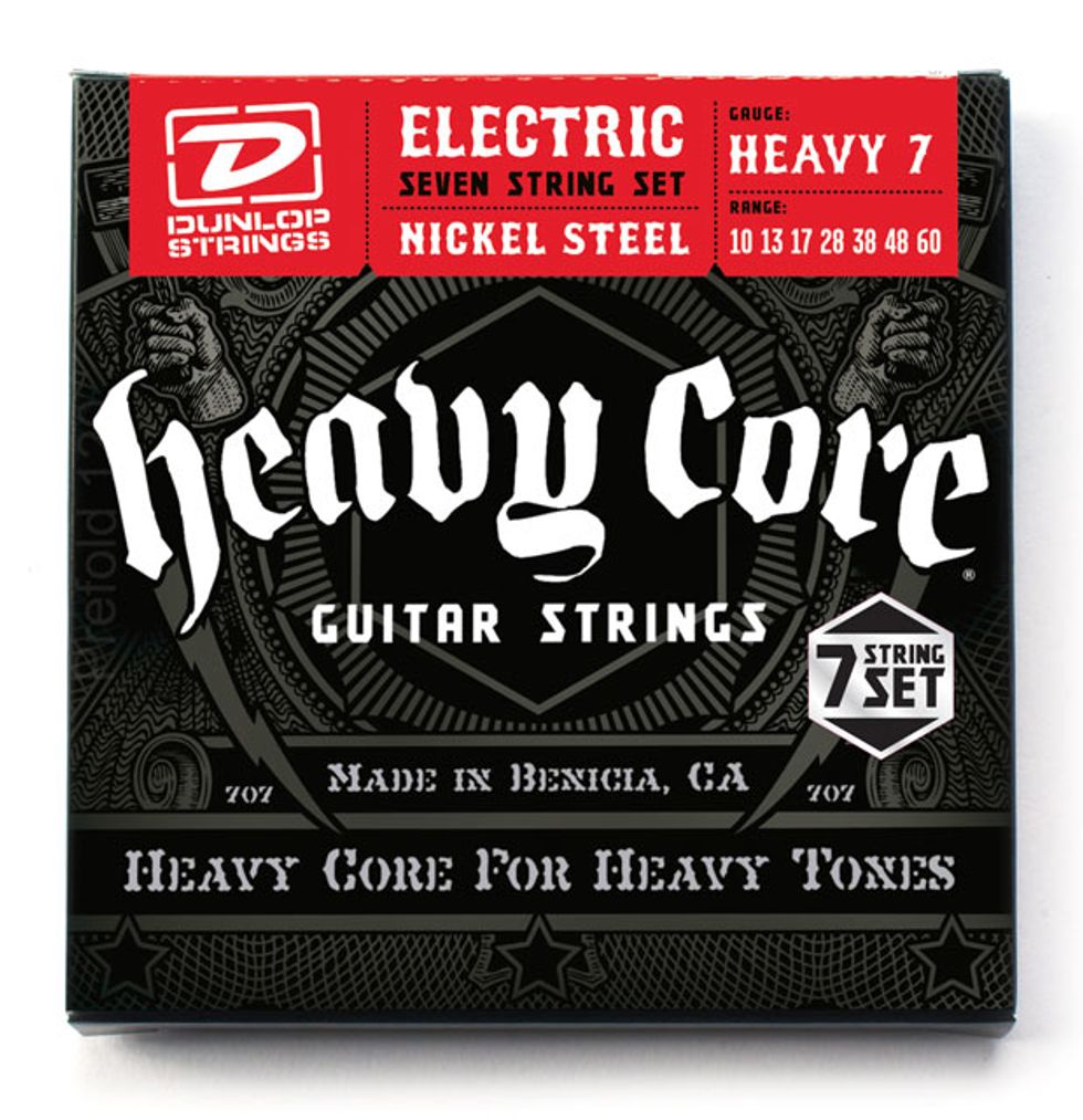 Dunlop Heavy Core Seven String Set